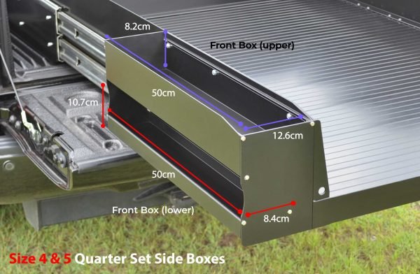 Ezi Reach Cargo Tray Quarter Side Boxes