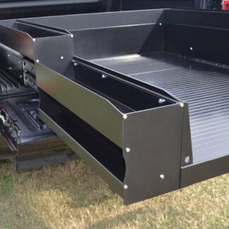 ute bed slide side compartments for extra storage