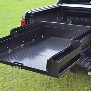 Ezi Reach aluminum slide-out tray in BT-50