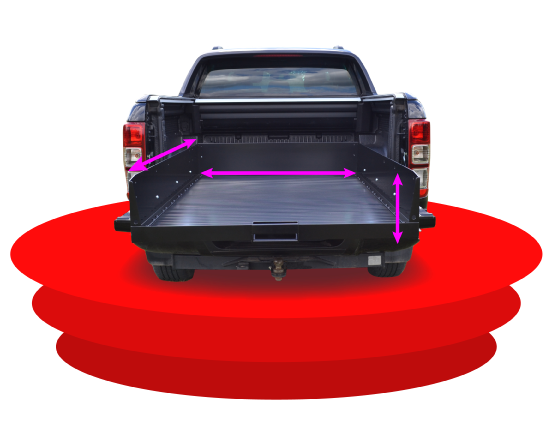 Sliding cargo tray size range ezi reach sliding cargo tray size range