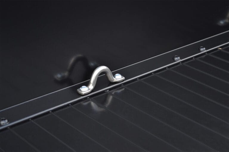 Anchor loops for securing cargo on ute drawers