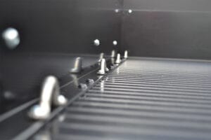 ute trays and accessories Anchor Loops Strong Anchor loops on a ute tray cargo slide